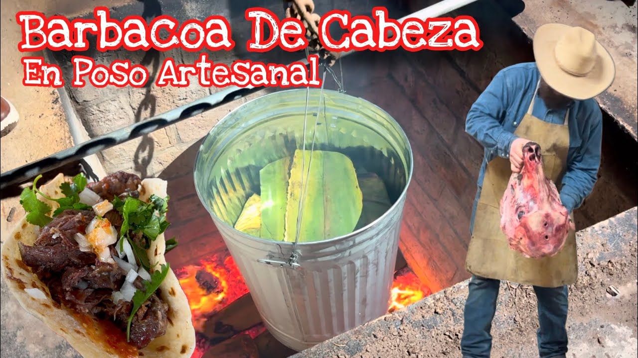 Barbacoa De Cabeza De Res En Poso