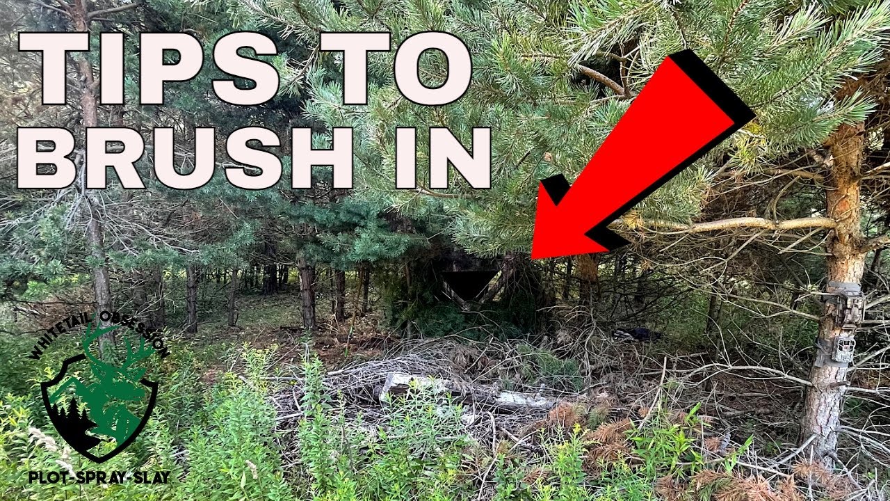 How To Set Up A Ground Blind For Deer Hunting (UPDATED)