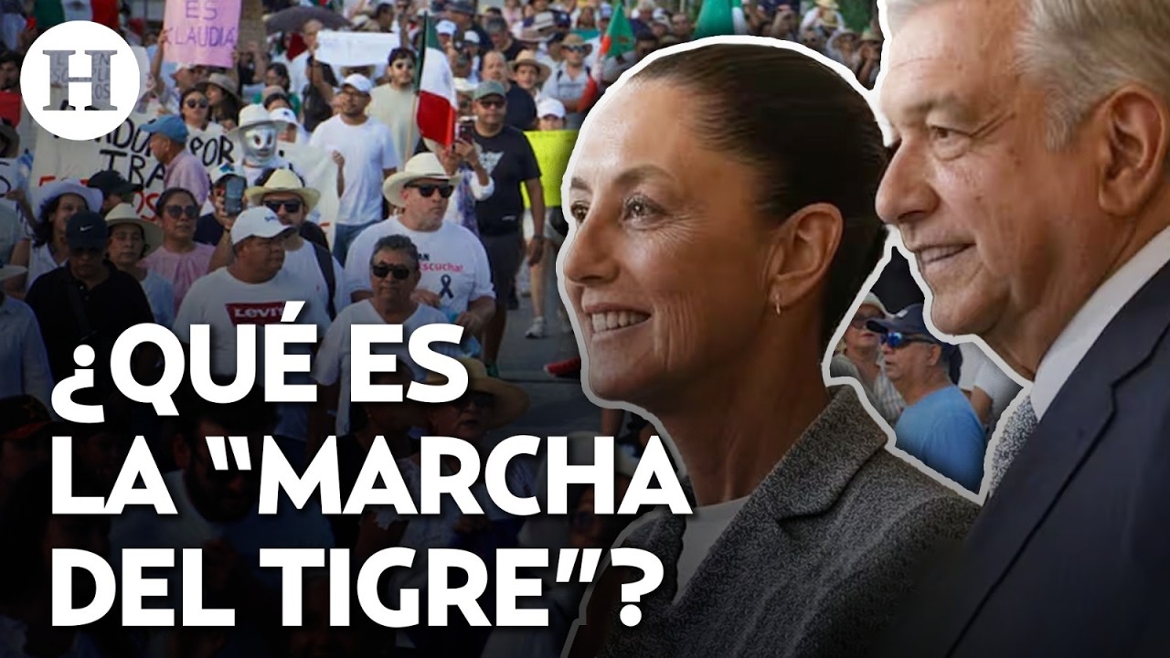 &iexcl;J&oacute;venes apoyan a la 4T! Convocan a la &ldquo;Marcha del Tigre&rdquo; para mostrar apoyo a Claudia Sheinbaum