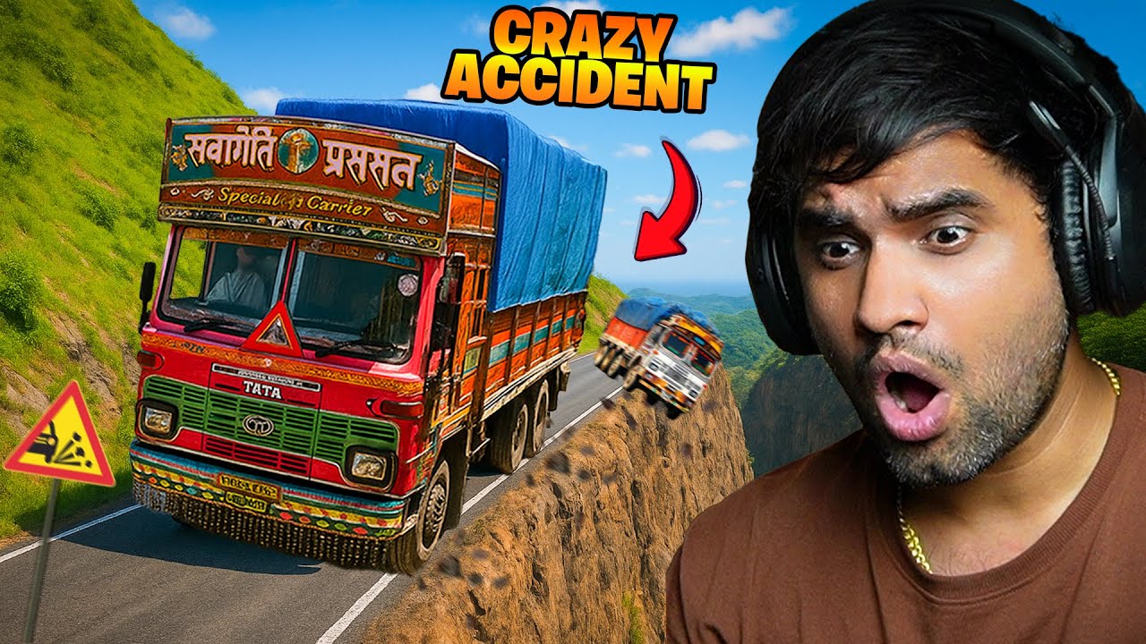 TRUCK VS DANGEROUS ROAD FT. @raviplaysofficial