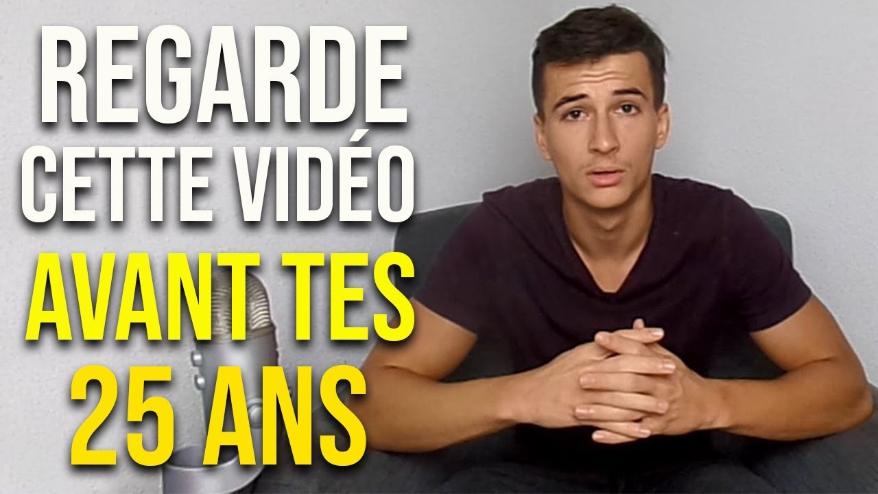 Ne gâche pas ta jeunesse...