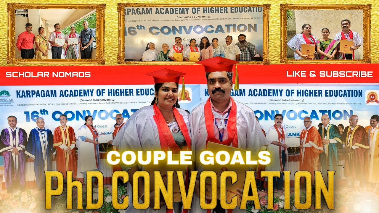 PhD Convocation: Blissful Moments