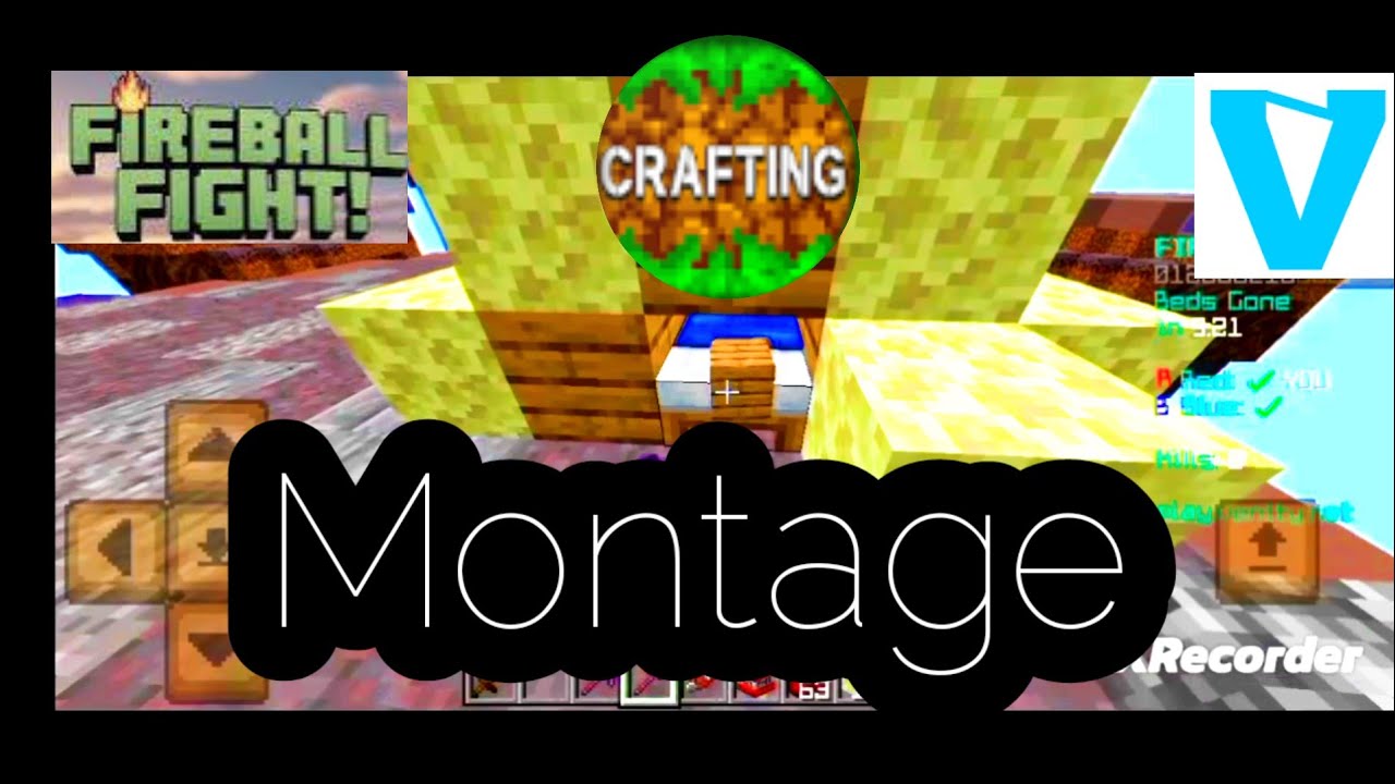 Doing Fireball Fight (Venity Network) In Crafting And Building | MONTAGE