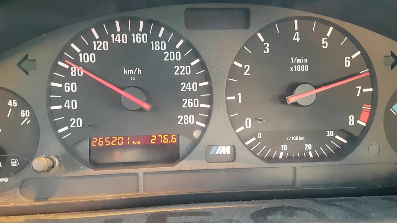 E36 323i M52B25 0-160