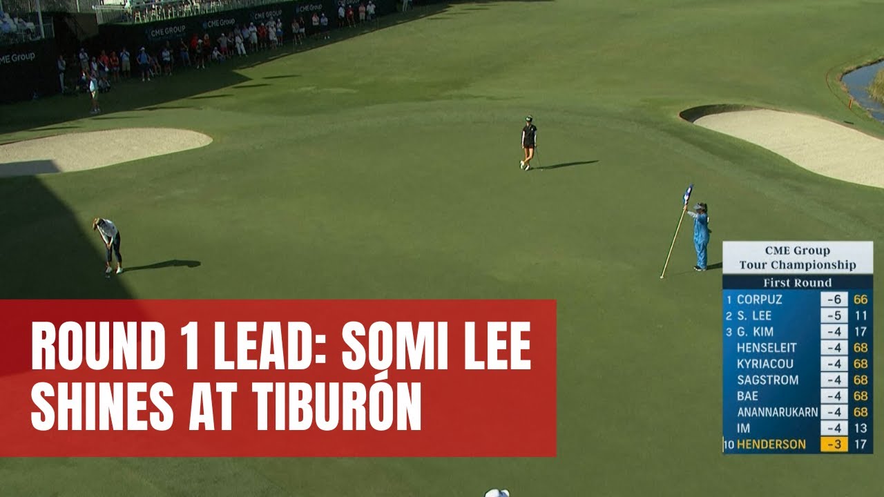 Somi Lee Takes Early Lead with Stunning 64 | CME Group Tour Championship Round 1 Highlights