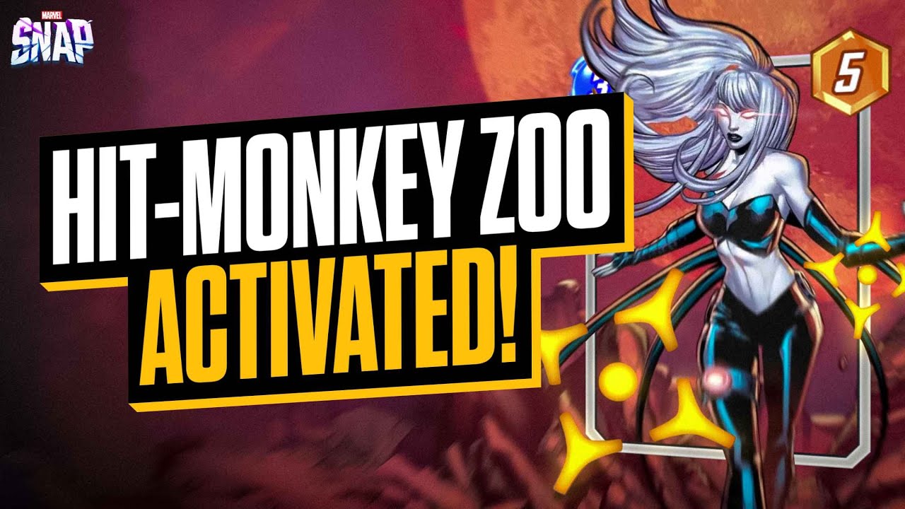 Black Swan Makes This Hit Monkey Deck Go BANANAS! - Deck Break Down & Gameplay - Marvel Snap