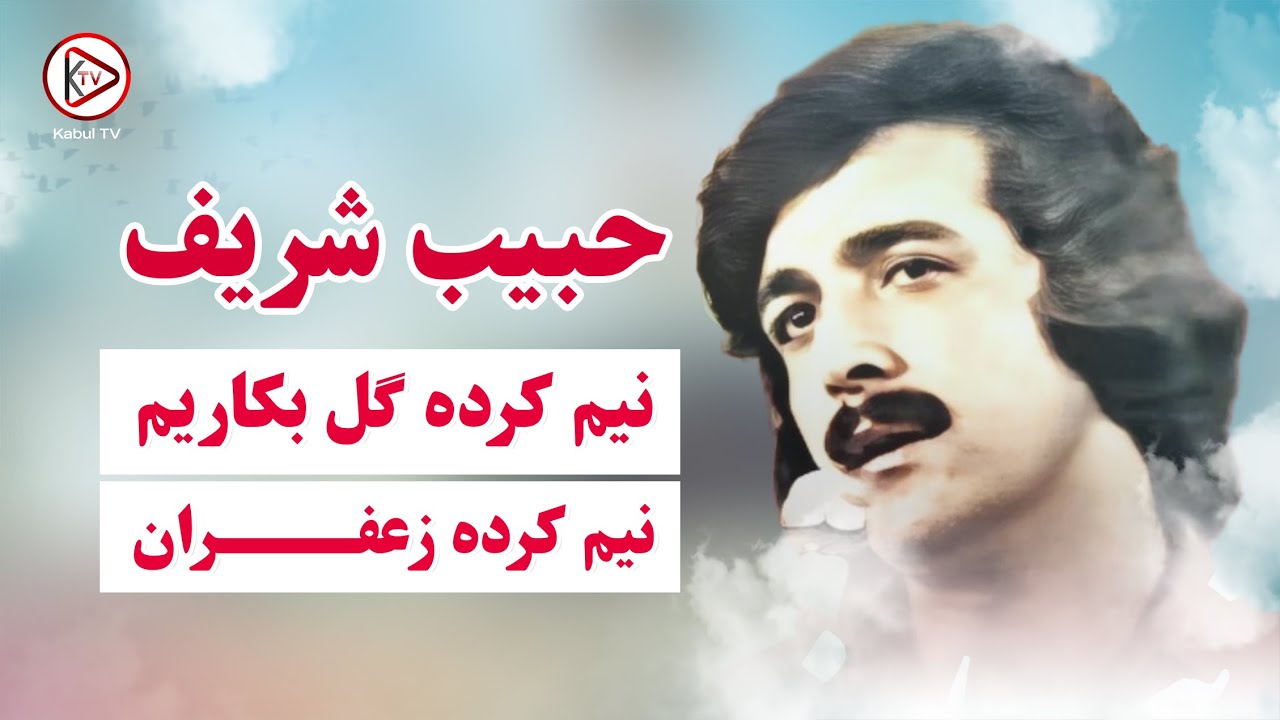 یک آهنگ ناب قدیمی افغانی به صدای حبیب شریف - نیم کرده گل بکارین | habib sharif new song