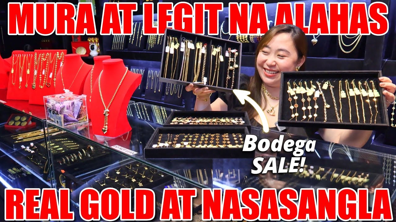 MURANG BILIHAN NG GOLD NA ALAHAS! 100% LEGIT AT PAWNABLE (Gold Outlet Sale) Bagsak Presyo Na Ngayon