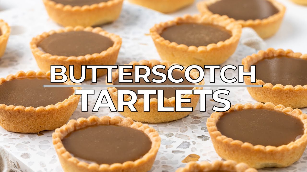 Mini Butterscotch Tartlets