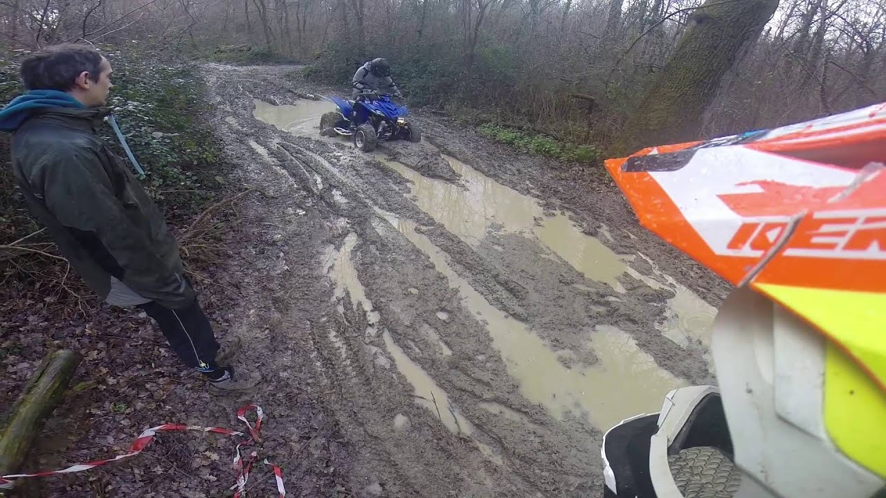 [350 Raptor] aider un collegue enduriste
