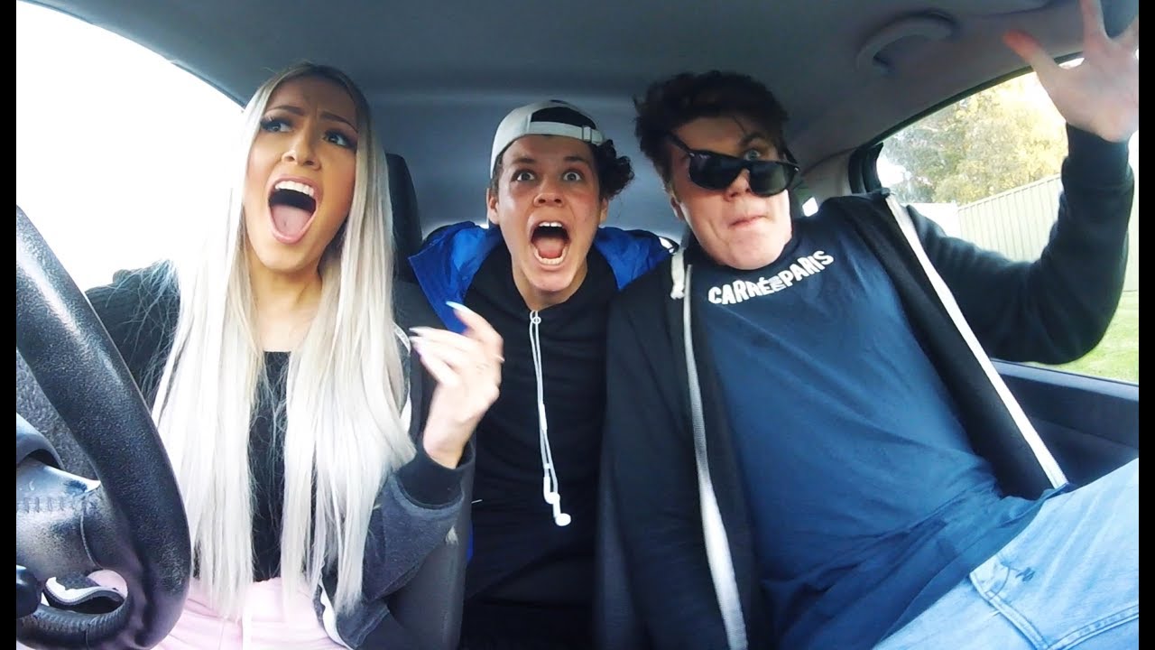CAR CRASH PRANK ON BROTHER **HE ALMOST HAD A HEART ATTACK**