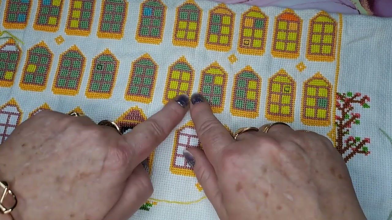 PREMIER FLOSSTUBE ! #flosstube #crossstitch #pointdecroix #pdc