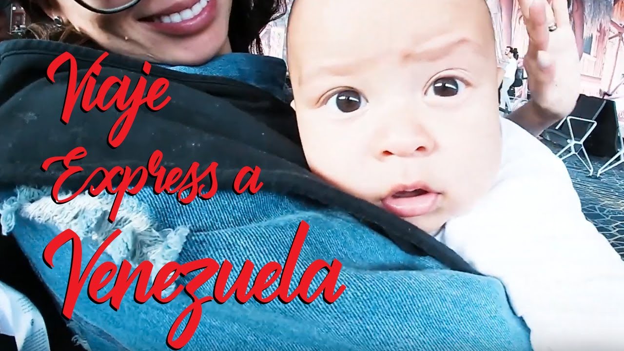 PASAMOS 6 DÍAS SIN DORMIR 😱😴 || VIAJE EXPRESS A VENEZUELA 🇻🇪|| IAN CONOCE A LA FAMILIA ❤