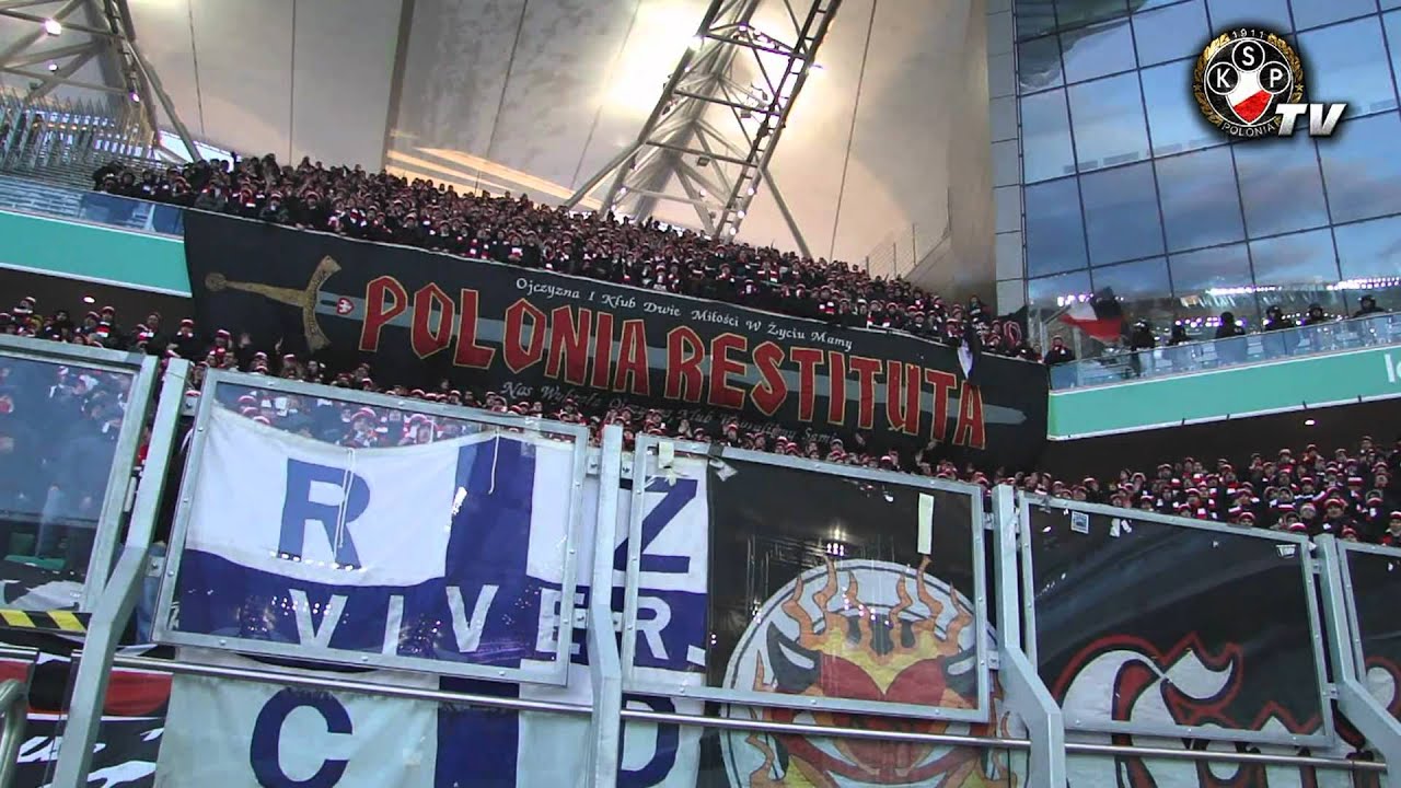 Derby Warszawy - kibice Polonii na Łazienkowskiej - 06.03.2011 - (57)
