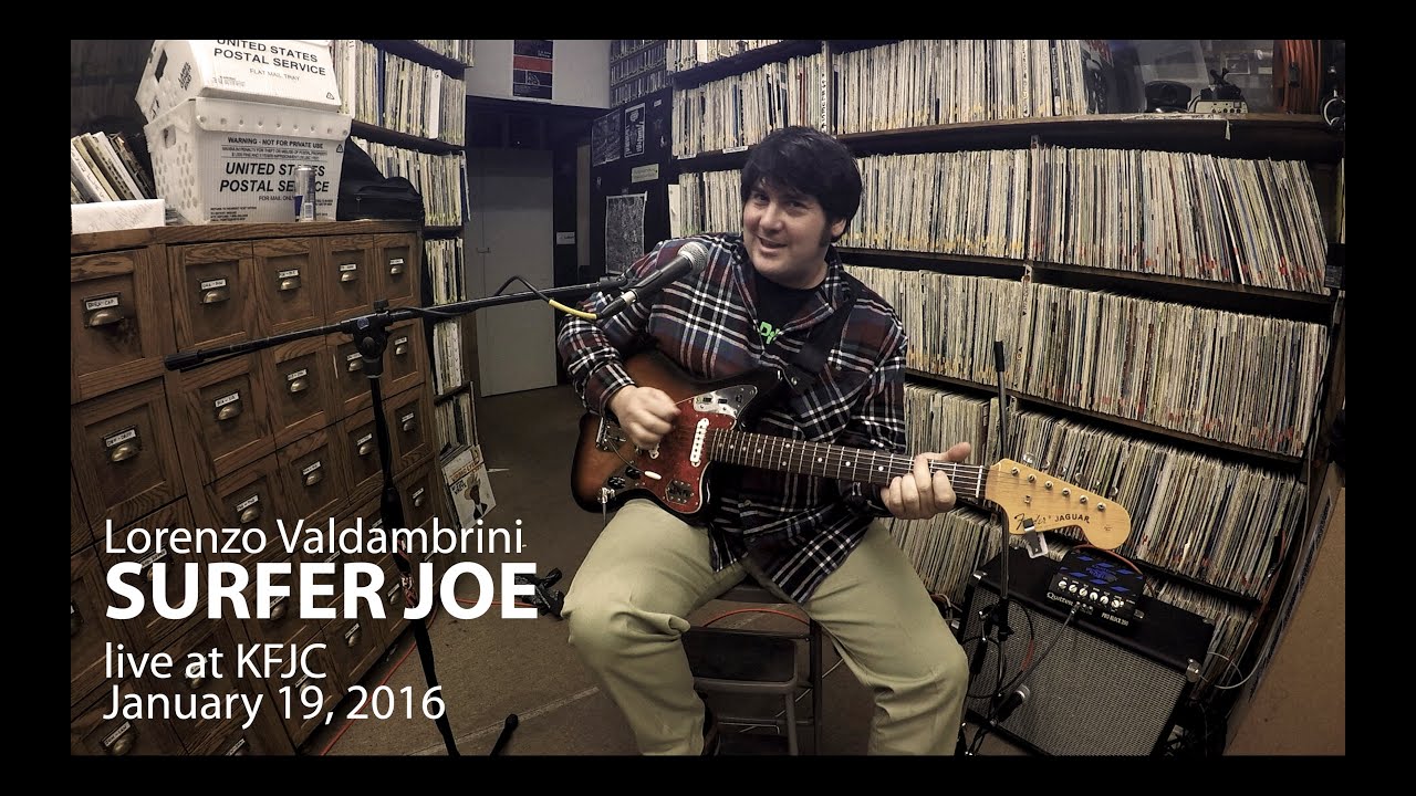 Surfer Joe & Band live at KFJC - California 2016