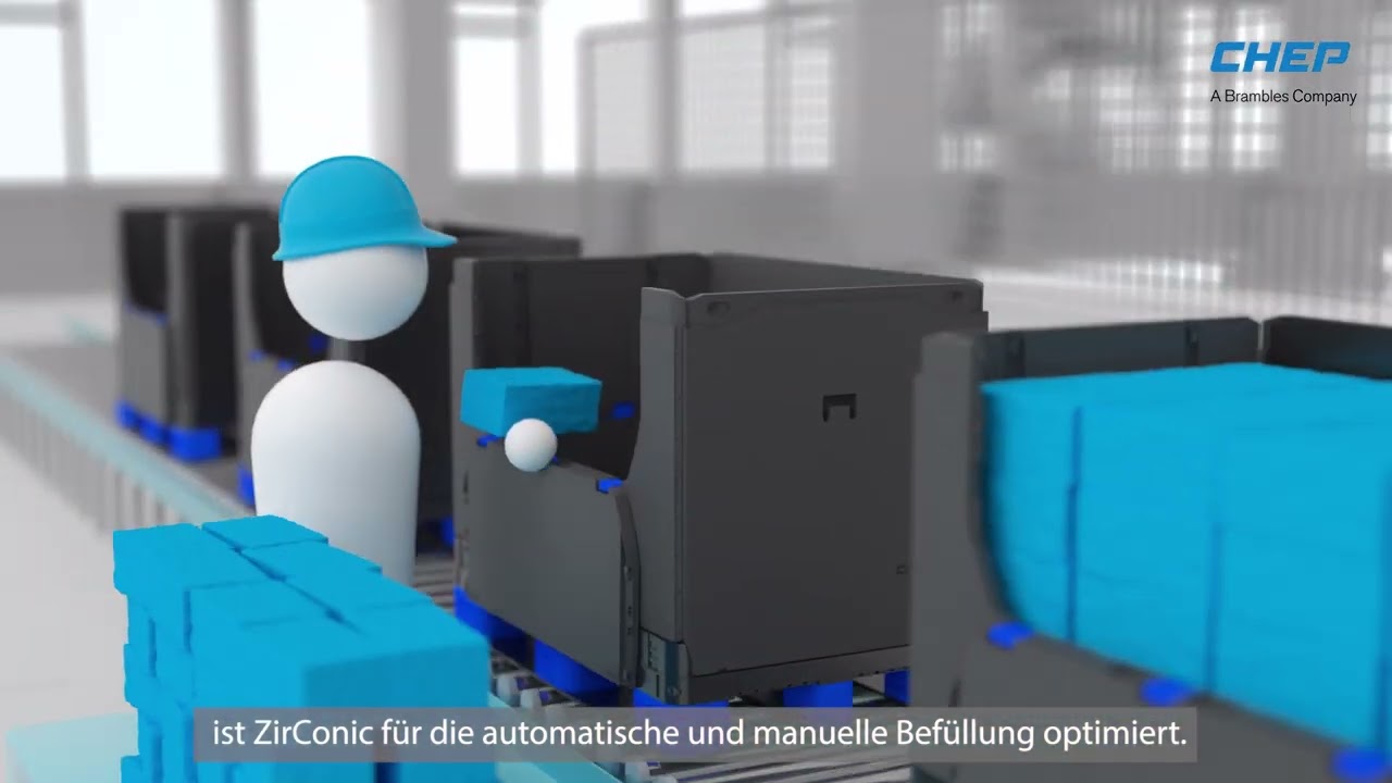 Vorstellung des ZirConic®-Containers: der neueste faltbare Behälter für Schüttgut und Verpackungen.