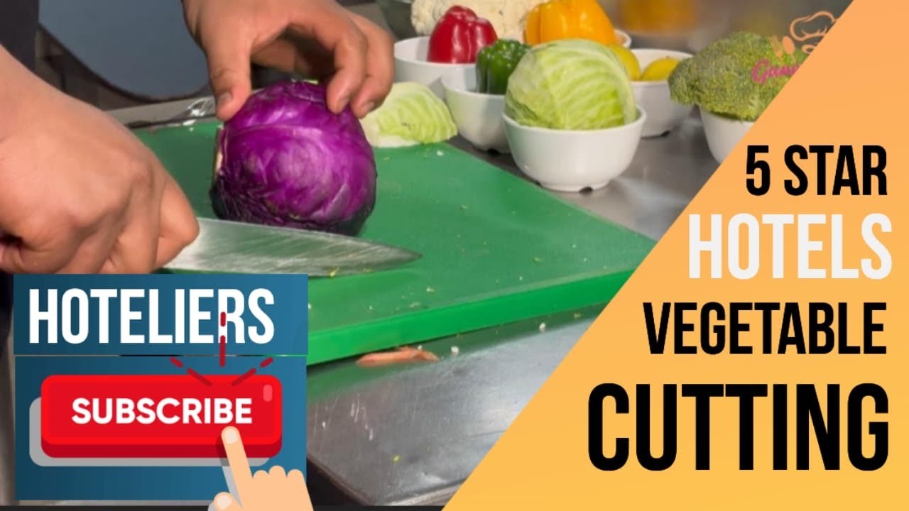 Vegetable Cutting |Vegetables Cutting Names | Five Star Hotel Vegetable Cuttings