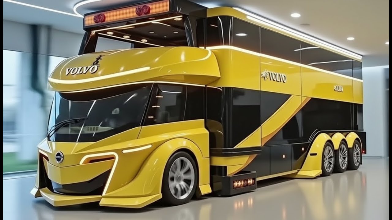 This $5 MILLION Volvo Bus Will BLOW YOUR MIND! 😱 The Most INSANE Luxury Coach Ever Built!