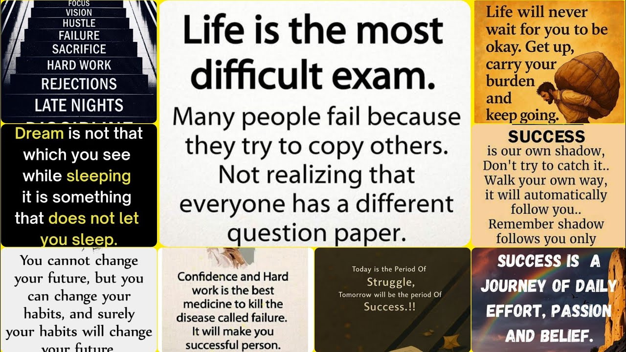 Life is the most difficult exam!!....#motivation#quotes#shorts#life #english_quotes