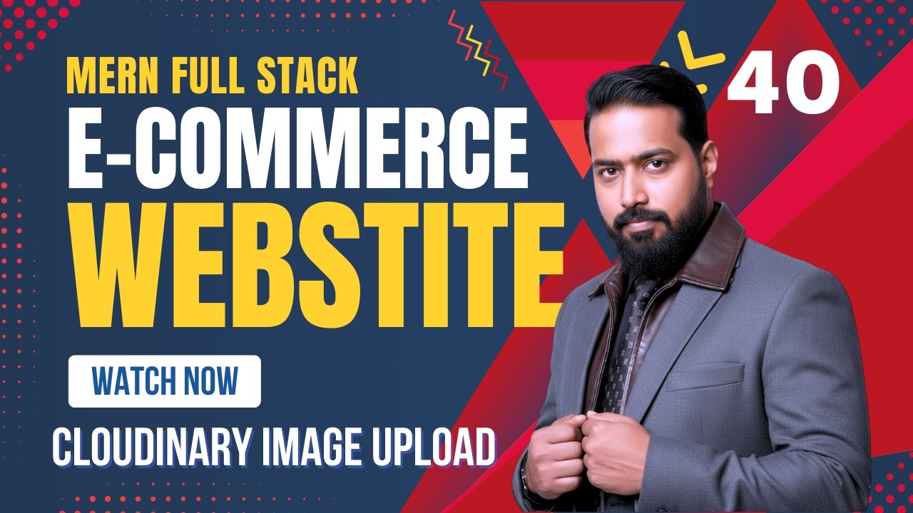 How to Upload Images to Cloudinary in MERN Stack | E-commerce Project in Tamil  Part 40