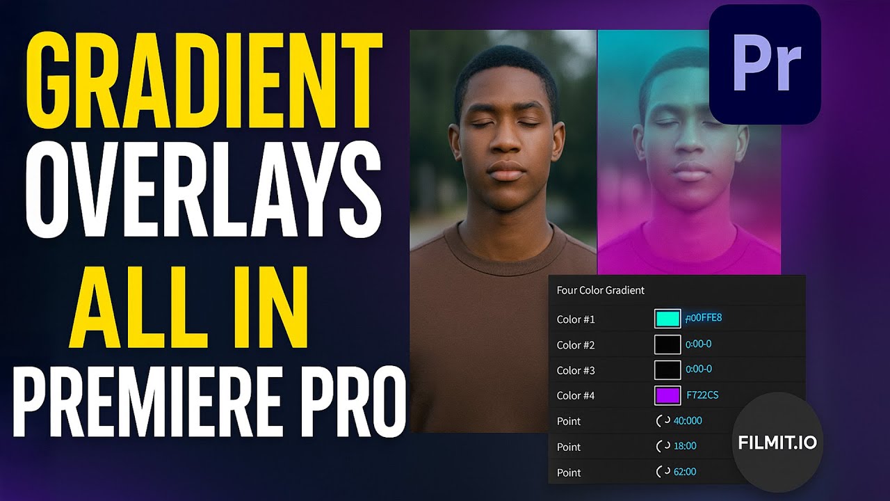 How to Create Gradient Overlays in Premiere Pro (Fast & Native Method)