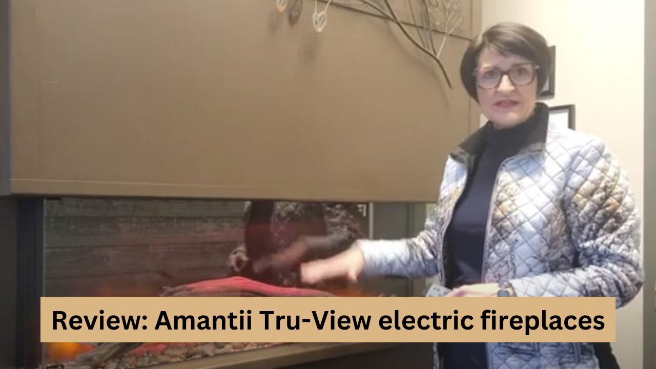 Amantii Tru-View electric fireplaces #electricfire #electricfireplace