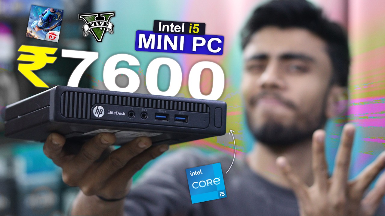 7,600/- Rs Mini PC From Amazon! Windows Ready ⚡Best Mini PC For Student & Gaming? i5, 8GB RAM 🤯