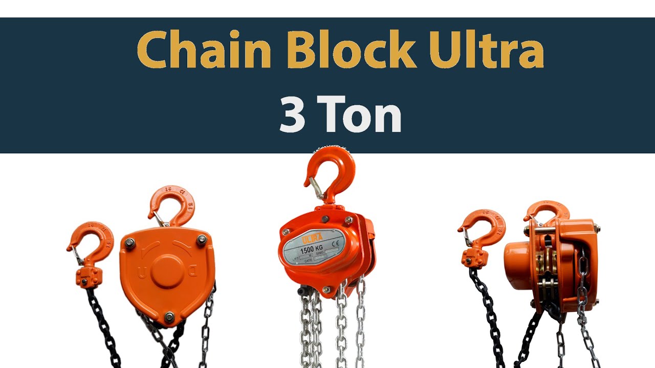 Review & Tutorial Rakit Chain Block Ultra 3 Ton