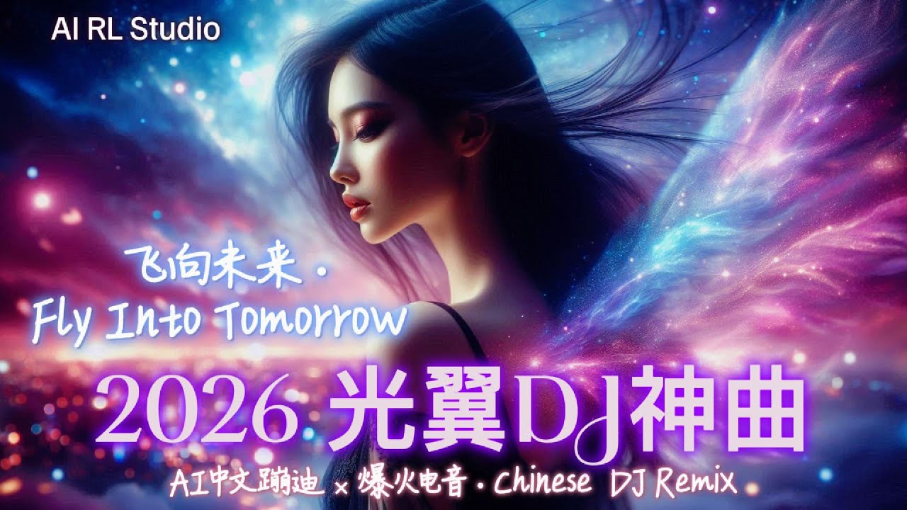 2026 飞翔重低音DJ神曲🔥《光之轻翼 · 飞向未来》嗨翻全场！| 中文蹦迪串烧 | 夜店洗脑神曲 | 爆火EDM派对合辑 | Chinese DJ Remix