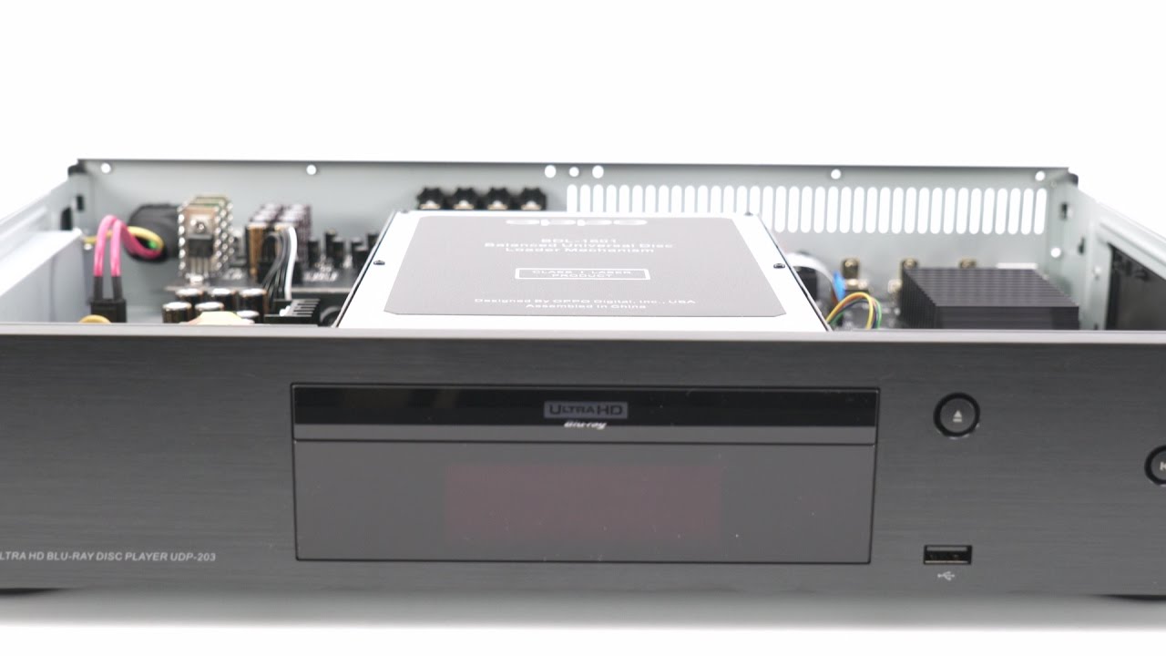 Oppo UDP-203 4K Ultra HD Blu-ray player | Crutchfield video