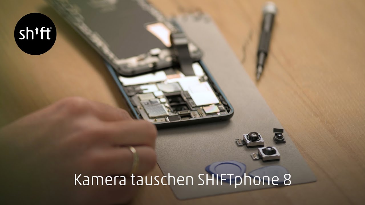 SHIFTphone 8 - Kamera tauschen