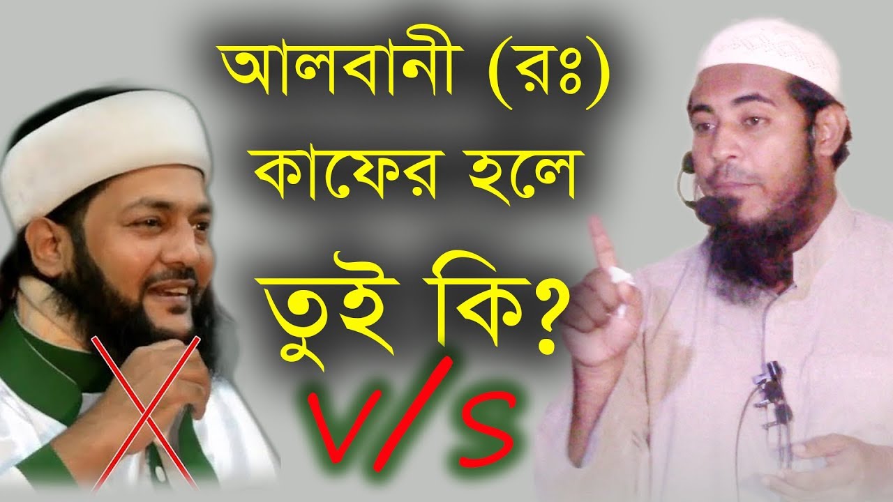 নাসির উদ্দিন আলবানী (রঃ) কাফের হলে তুই কি? || inayatullah abbasi V/S mir moazzem hossain saifi ||