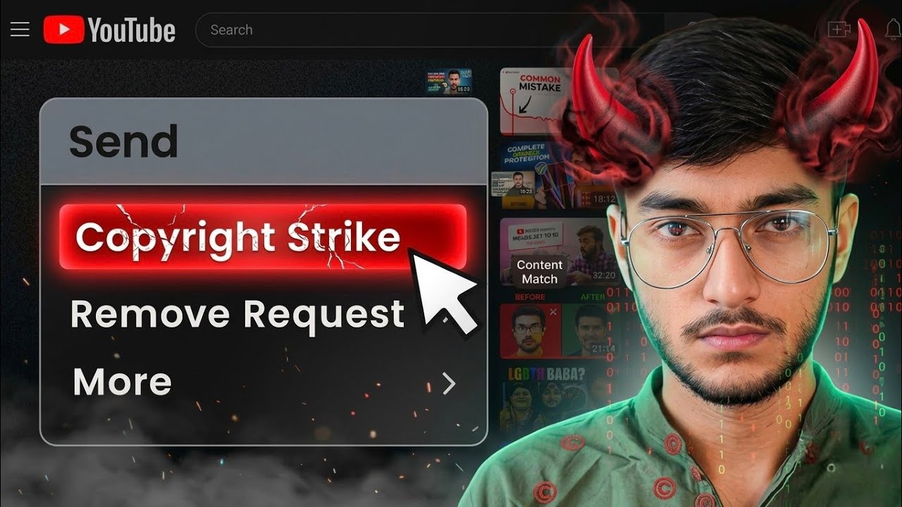 How to Give Copyright Strike on YouTube | Content Detection tool on Youtube Studio | Troop Tech