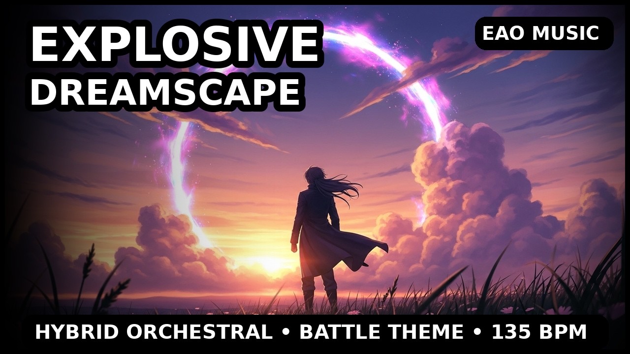 EXPLOSIVE DREAMSCAPE | Epic Orchestral Battle Theme (135 BPM)