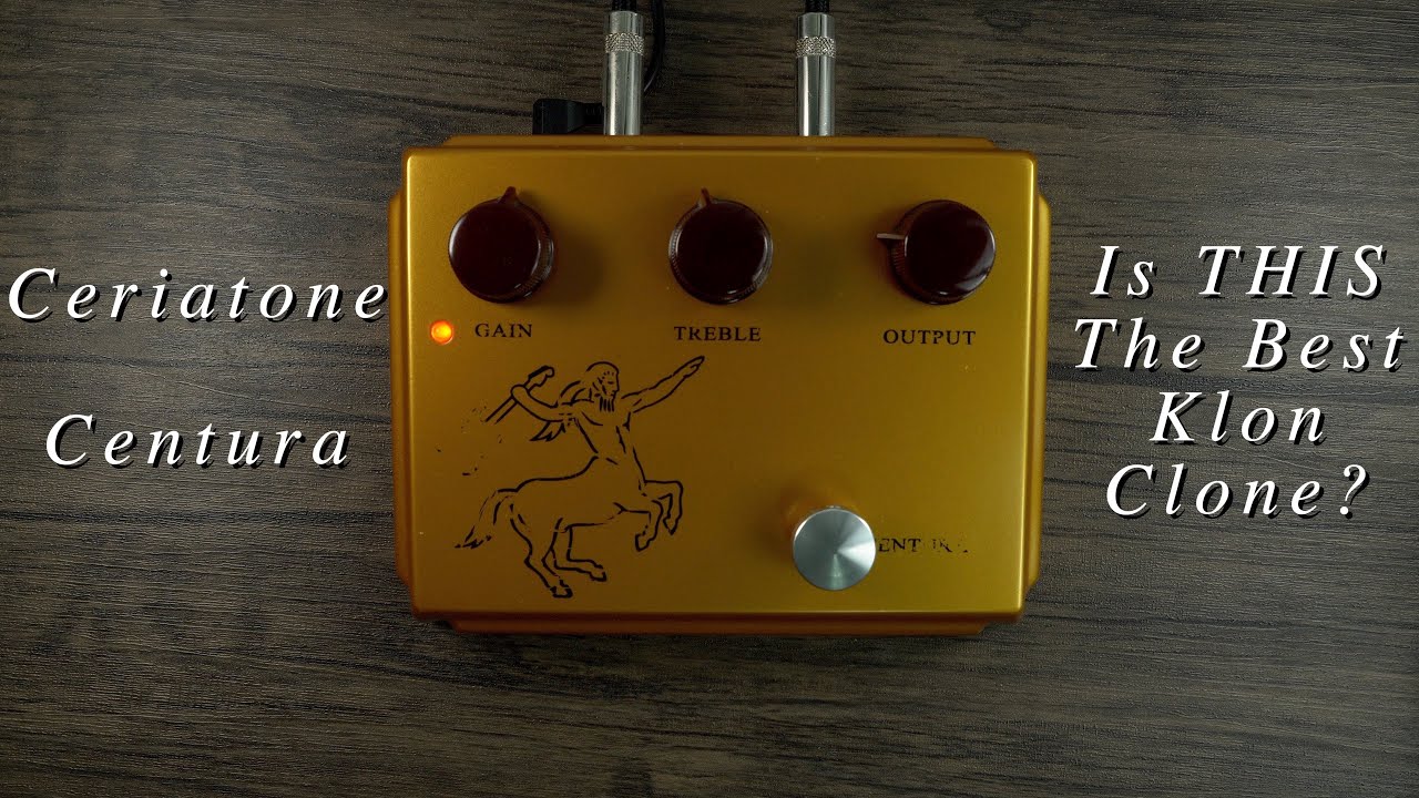 Ceriatone Centura | Is THIS The Best Klon Centaur Clone? (No Talking Demo)