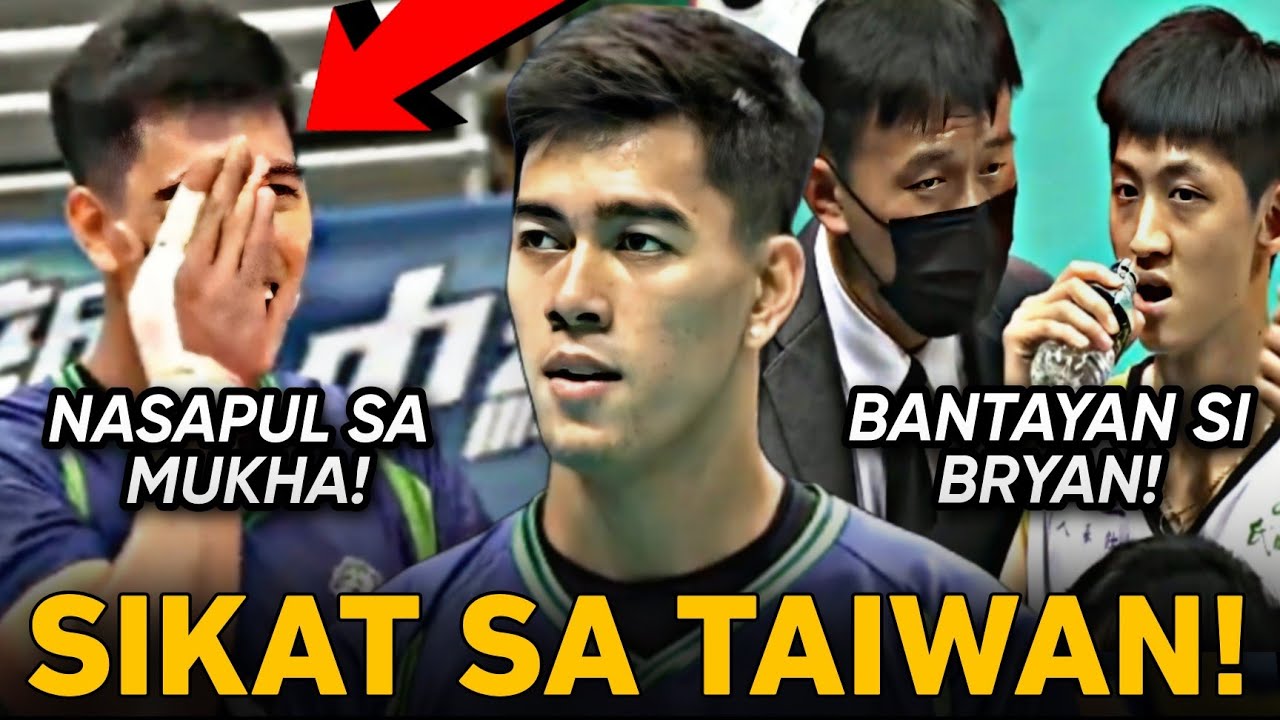Bryan Bagunas NAPURUHAN pero MVP PERFORMANCE pa rin ang BINUHOS sa Taiwan!