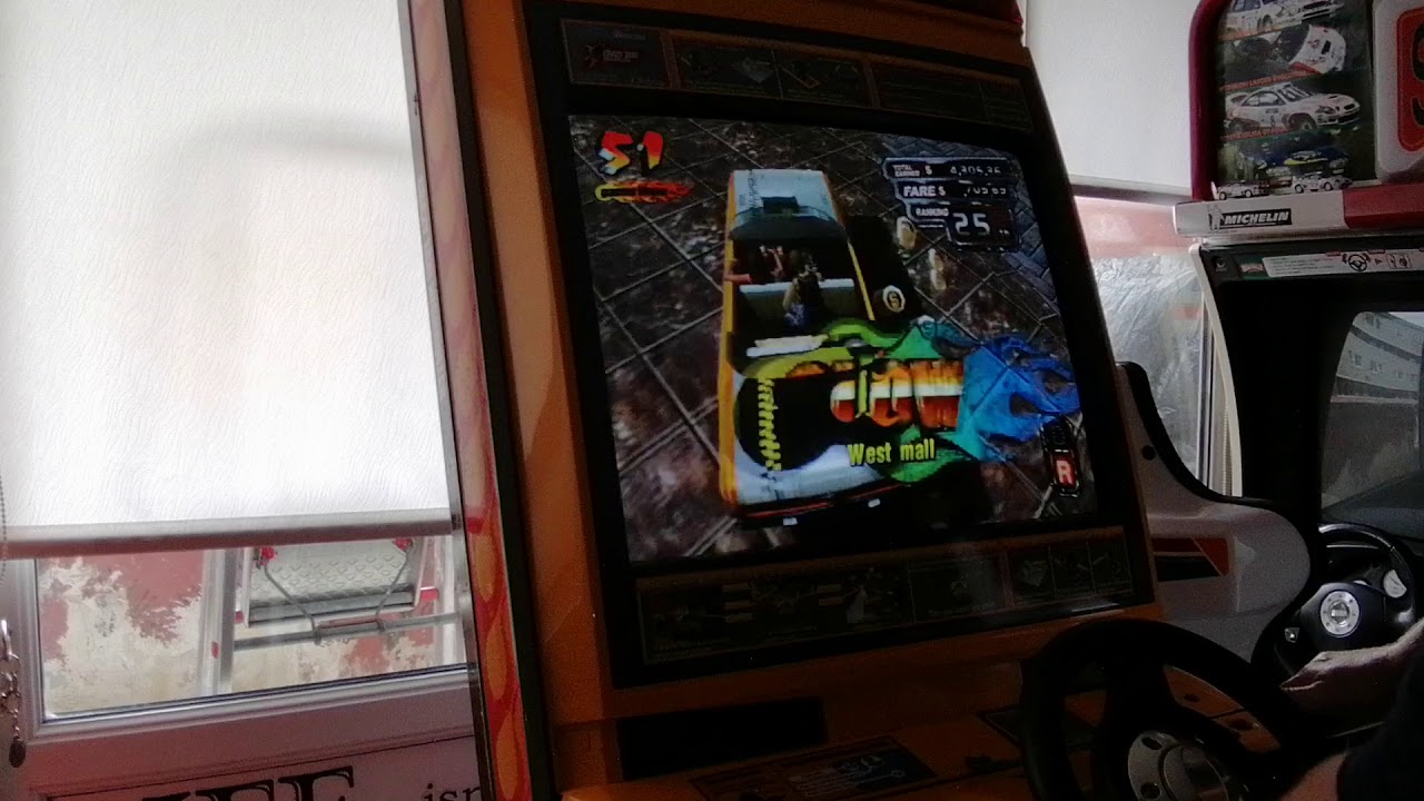 Arcade gameplay crazy taxi high roller