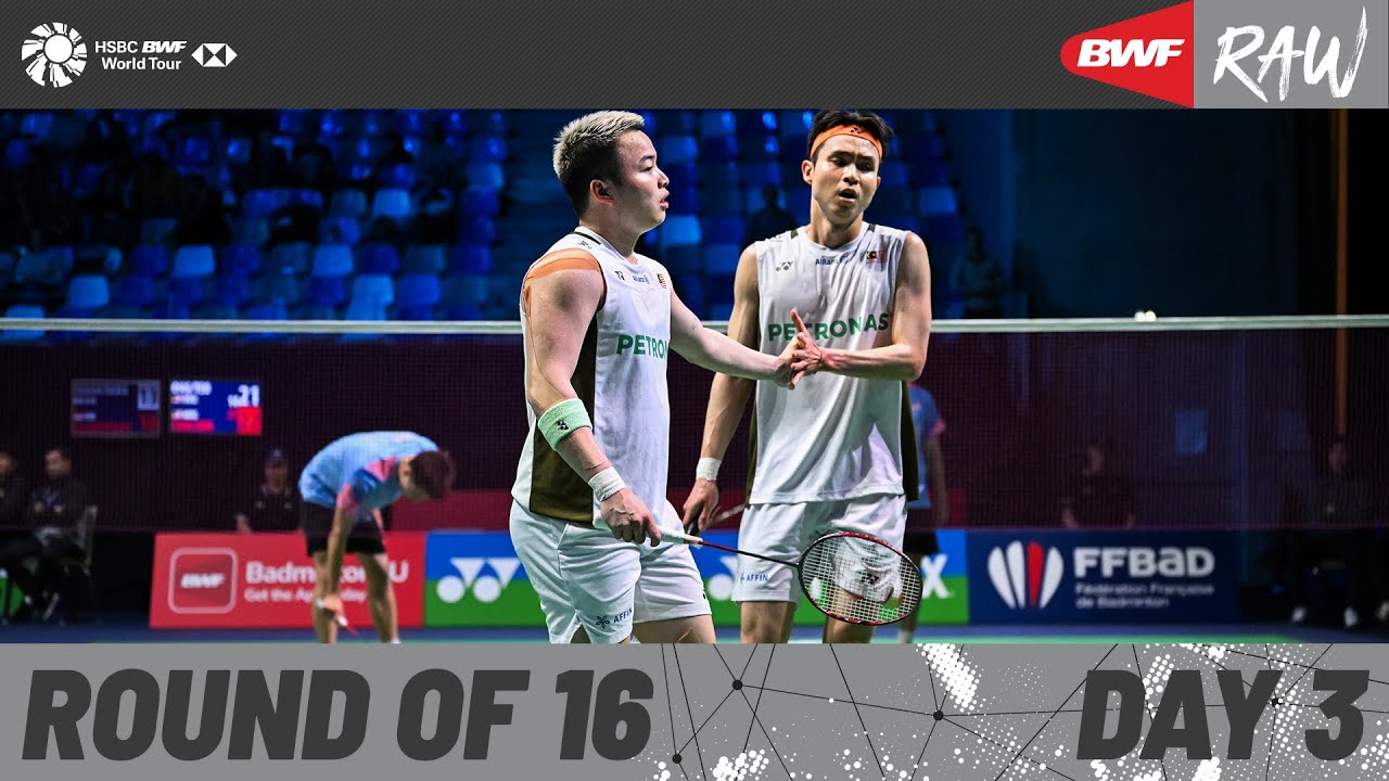 YONEX French Open 2025 | Day 3 | Court 4 | Round of 16