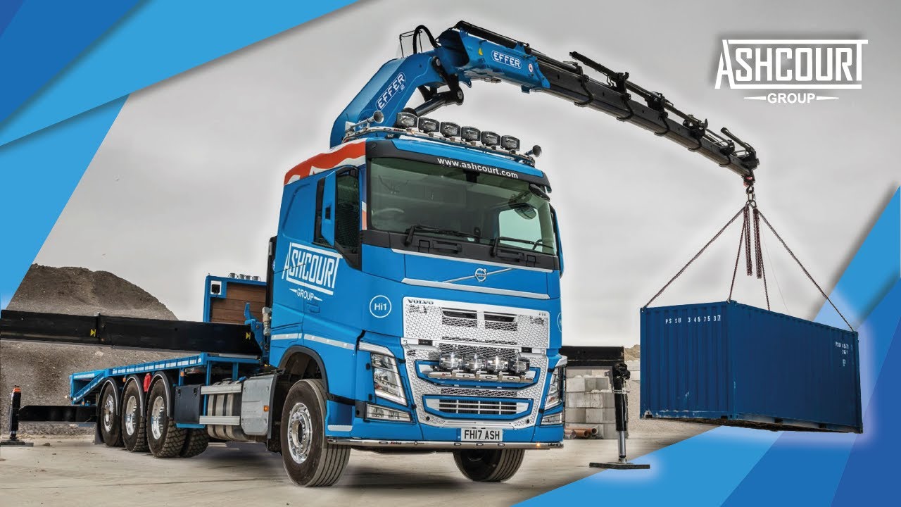 A Day In The Life Of A HIAB Driver In The UK - On The Job