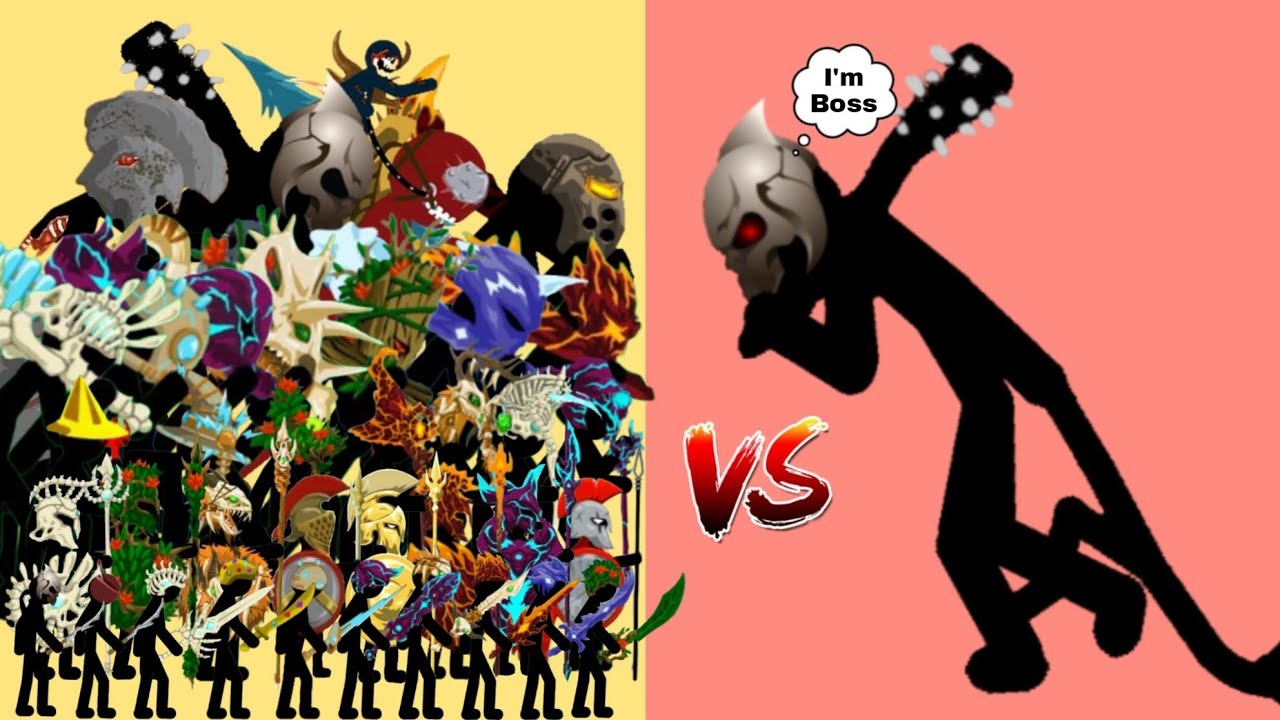 All Figures From Weakest To Strongest - Insane Super Final Boss - Season Two - Stick War Legacy