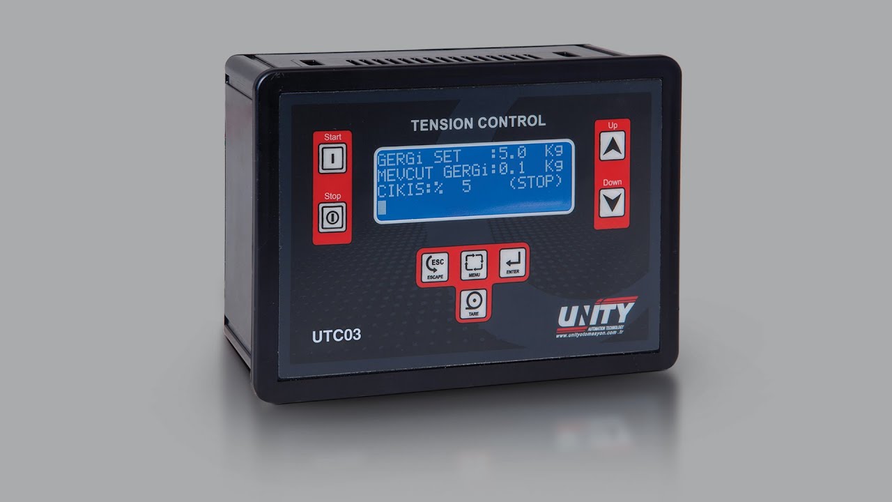 UTC03 TENSION CONTROL PROMOTION VIDEO (UTC03 GERGİ KONTROL TANITIM VİDEOSU