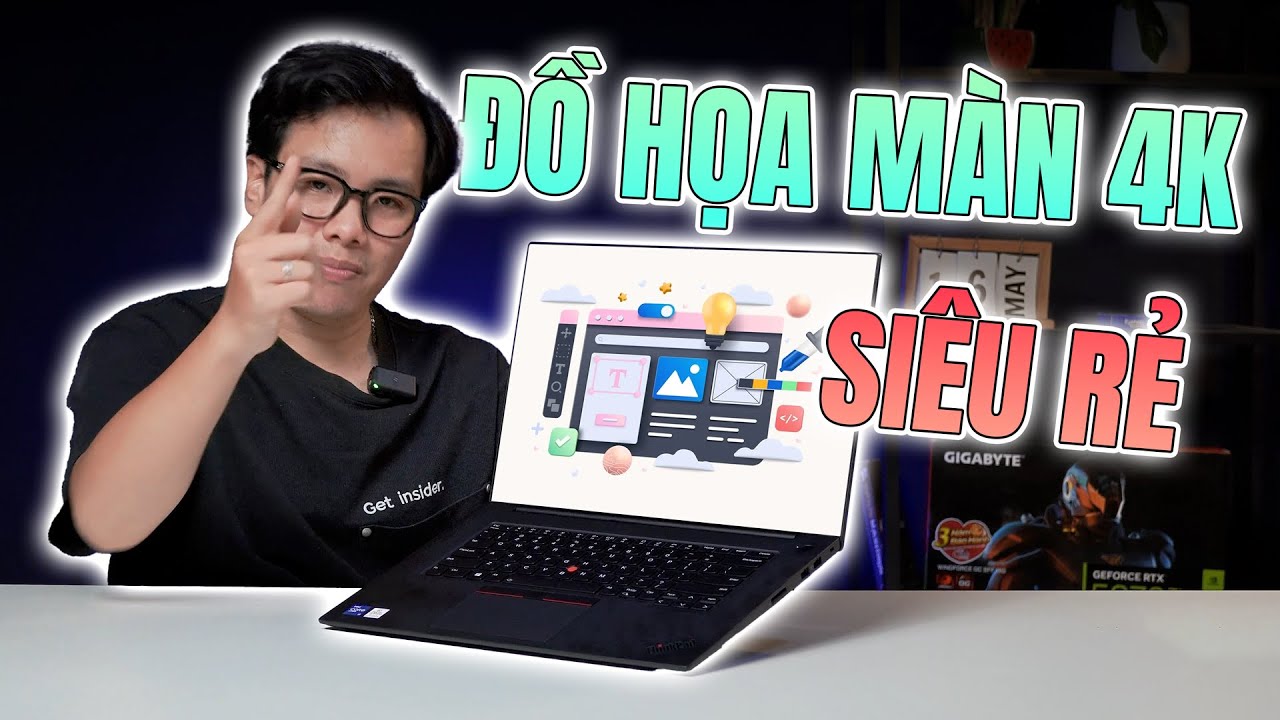 Lenovo Thinkpad P1 GEN 4 | Review Laptop đồ họa với MÀN HÌNH 4K SIÊU RẺ