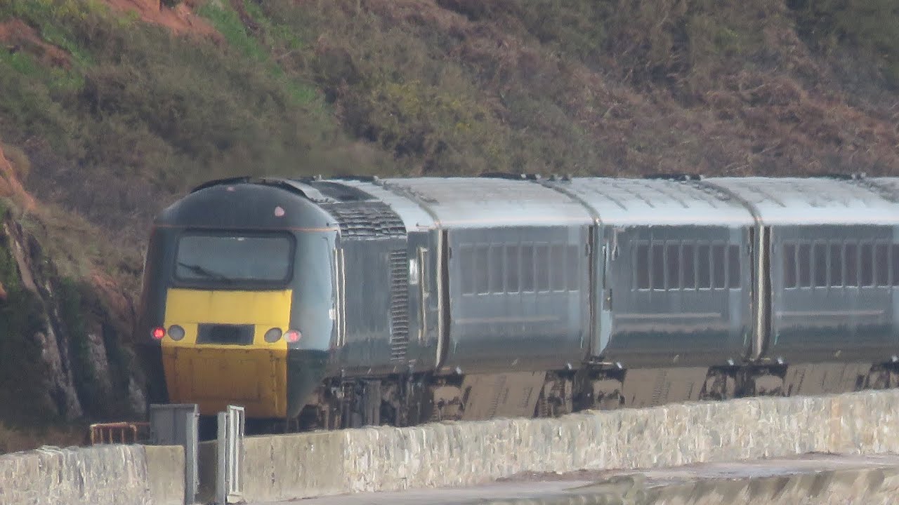 Trains in Dawlish 17/02/25 