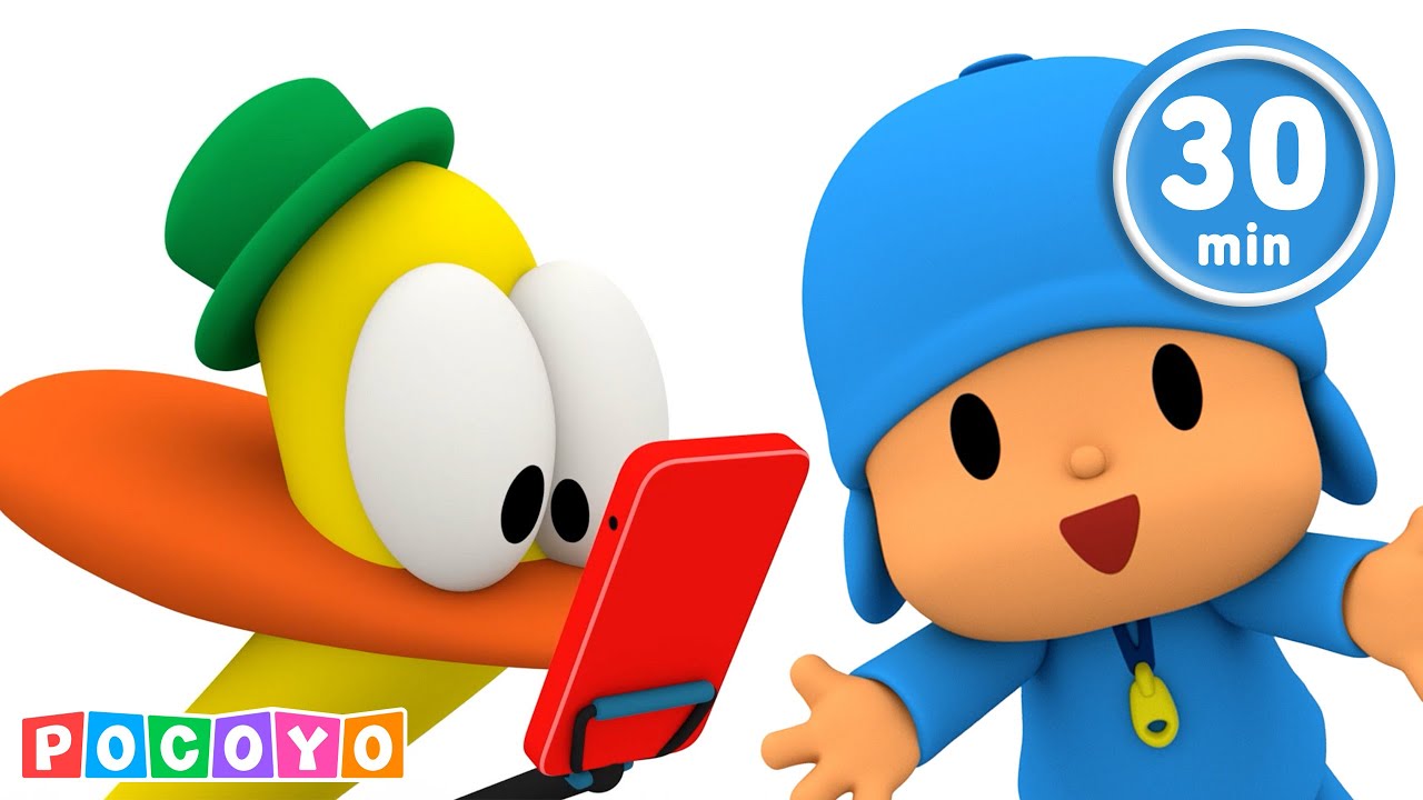 📞 Pato's got a NEW PHONE! He is already too addicted 😱 | Pocoyo English | Cartoons for Kids