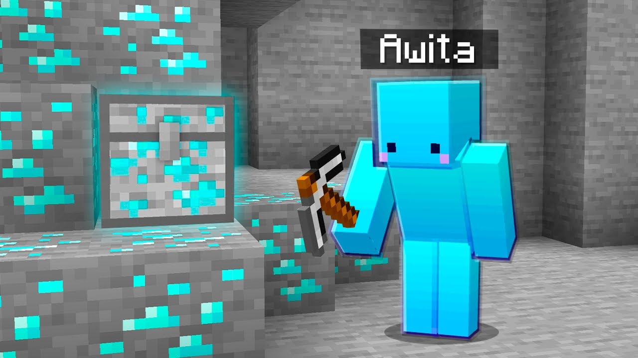 Conseguí el COFRE SECRETO de Diamantes en Minecraft!