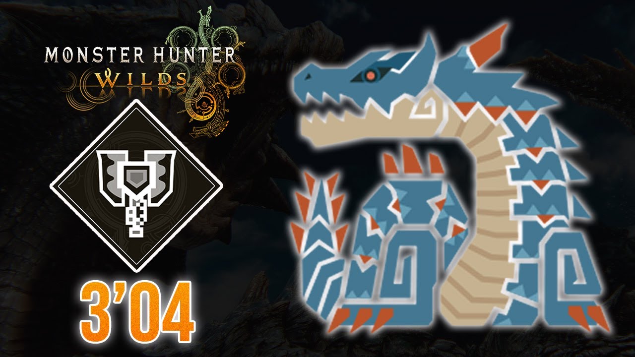 【MHWilds】Lagiacrus 3'04 Solo Charge Blade