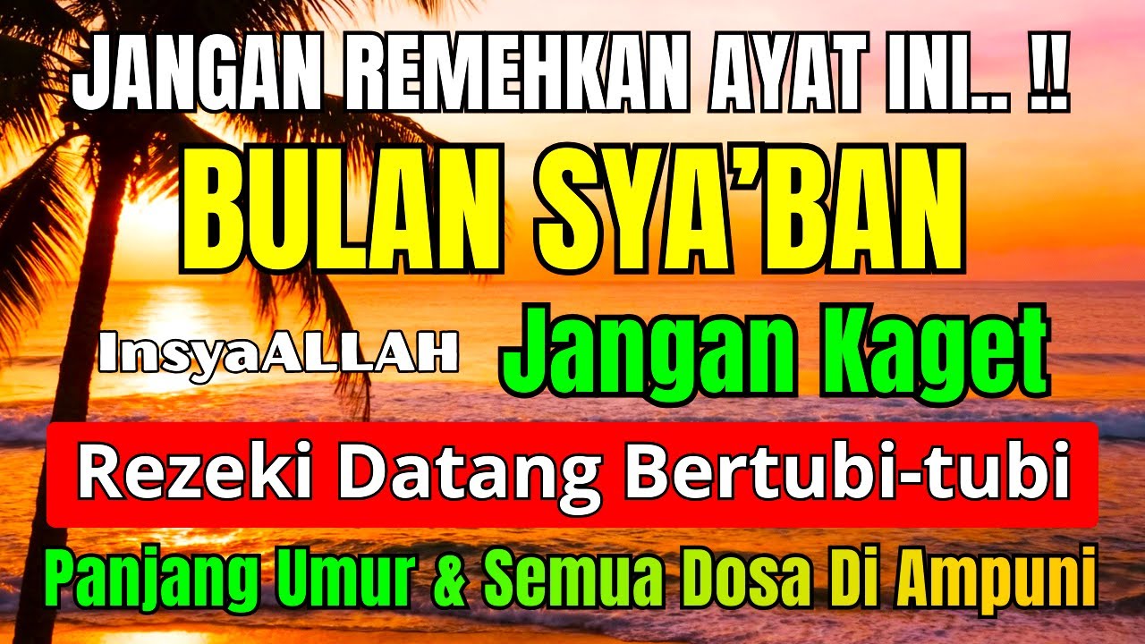 SANGAT MUSTAJAB.. !! Doa RASULULLAH untuk Pelindung Keluarga, Pembuka Pintu Rezeki & Ketenangan Hati