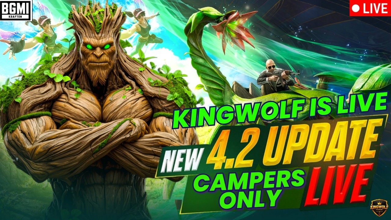 Full Lobby Against Me  | BGMI 4.2 LIVE | KINGWOLF IS LIVE #bgmi#shortslive#shortsfeed#pubg#shorts