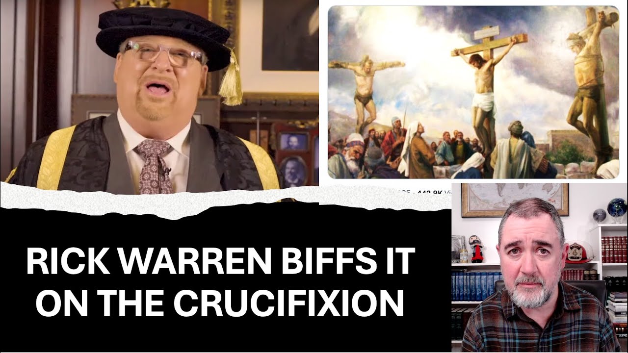 Didaché - Rick Warren Biffs It On The Crucifixion