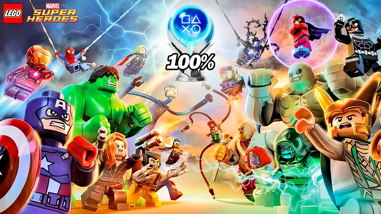 PLATINA 100% no LEGO Marvel Super Heroes PS5 #63